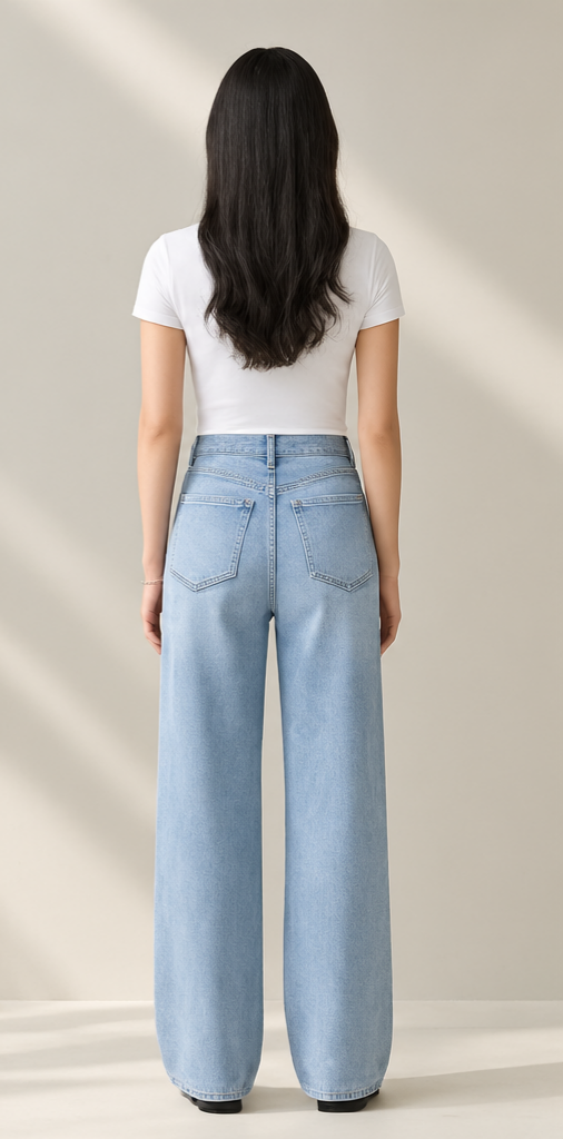 Lune Wide Leg Jeans – Quần jean ống rộng