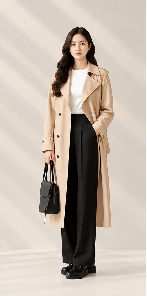 Trench Coat Classic Belt