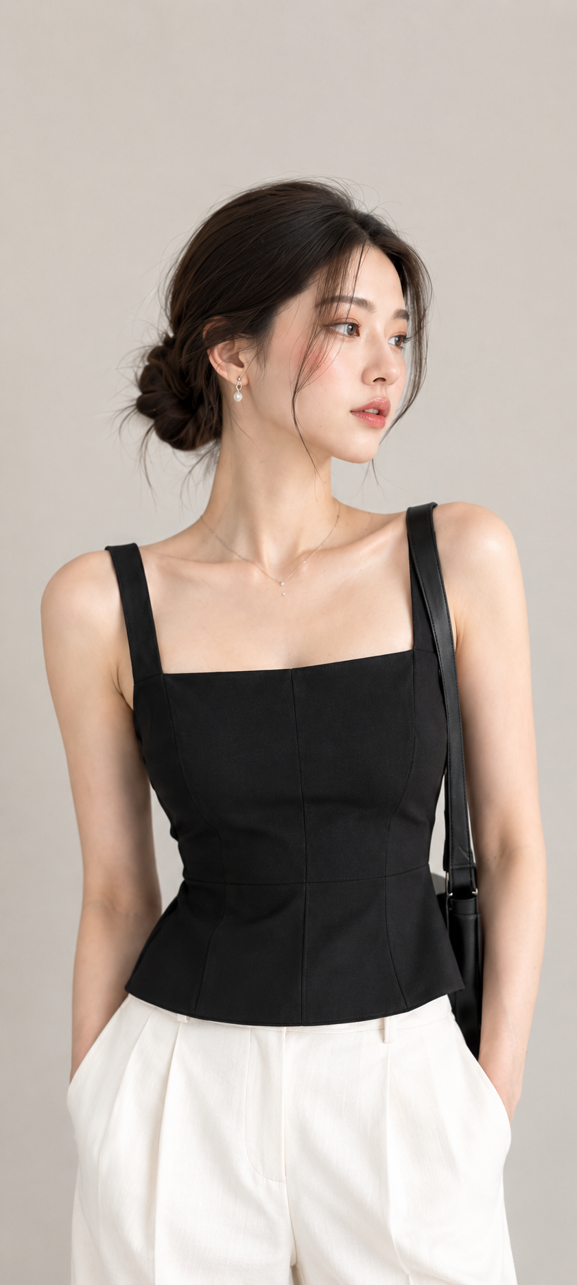 Elegant Corset Top – Áo Corset 2 Dây